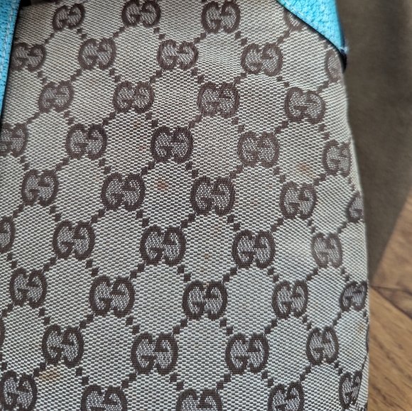 Gucci GG Jackie Shoulder Bag with Tiffany Blue trim - Picture 17 of 17